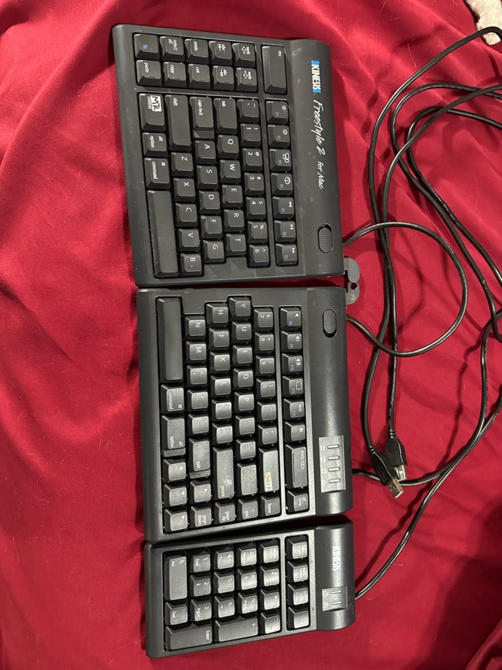 Kinesis Freestyle2 Split Ergonomic Keyboard - Black